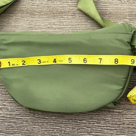 Madden NYC Olive Green Crossbody Bag Goldtone Hardware - Picture 7 of 10